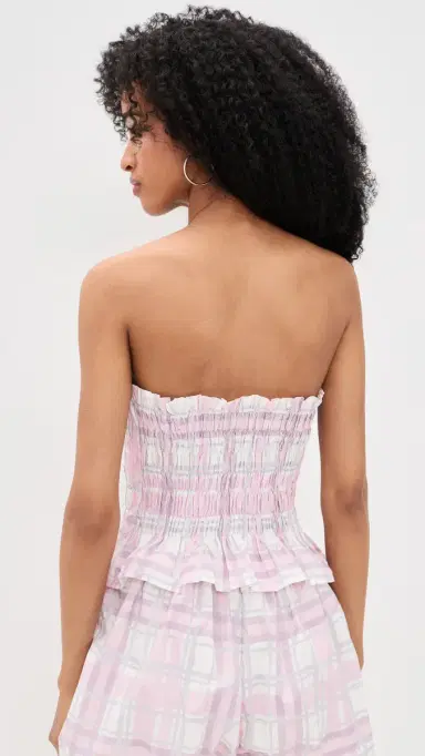 Madison the Label Eloise Top Check Print | Thumbnail 3 Madison the Label Eloise Top Check Print | Thumbnail 3