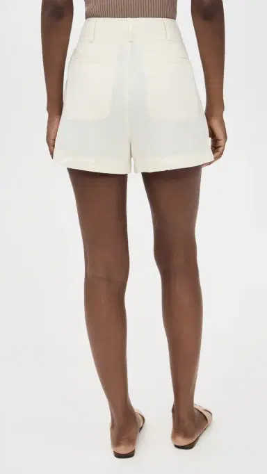 APIECE APART Short Bari Shorts Cream 8 | Thumbnail 3 APIECE APART Short Bari Shorts Cream 8 | Thumbnail 3