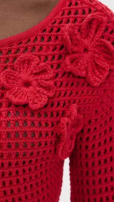 Cleobella Honey Sweater Mini Dress Goji Berry | Thumbnail 6 Cleobella Honey Sweater Mini Dress Goji Berry | Thumbnail 6