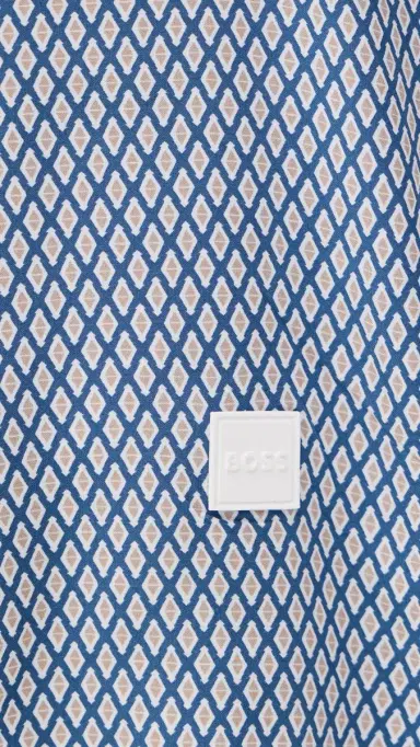 BOSS Beach Shirt Open Blue | Thumbnail 6 BOSS Beach Shirt Open Blue | Thumbnail 6