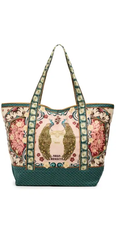 Agua Bendita Ace Plume Tote Bag Multi One Size | Thumbnail 1 Agua Bendita Ace Plume Tote Bag Multi One Size | Thumbnail 1