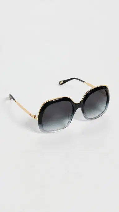 Chloé CH0327S Sunglasses Grey-Gold-Grey One Size | Thumbnail 4 Chloé CH0327S Sunglasses Grey-Gold-Grey One Size | Thumbnail 4
