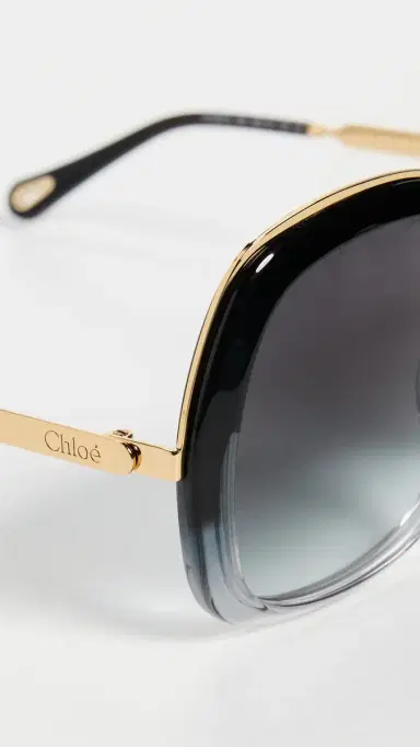 Chloé CH0327S Sunglasses Grey-Gold-Grey One Size | Thumbnail 5 Chloé CH0327S Sunglasses Grey-Gold-Grey One Size | Thumbnail 5