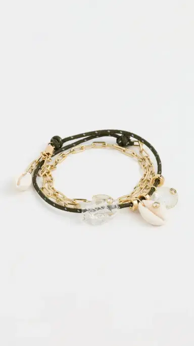 éliou Reef Anklet Green One Size | Thumbnail 2 éliou Reef Anklet Green One Size | Thumbnail 2