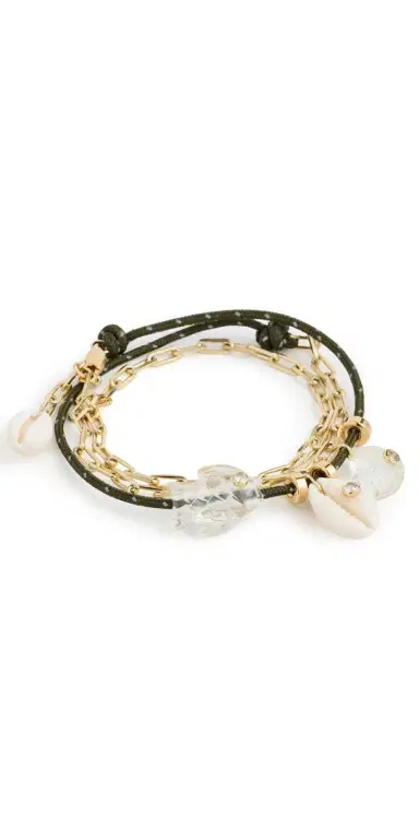 éliou Reef Anklet Green One Size | Thumbnail 1 éliou Reef Anklet Green One Size | Thumbnail 1