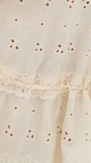 Wayf Sophia Ruffle Top Beige S | Thumbnail 6 Wayf Sophia Ruffle Top Beige S | Thumbnail 6