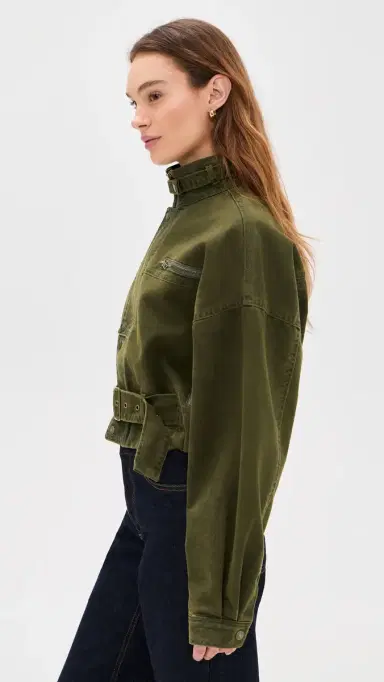 LIONESS Rinata Jacket Khaki | Thumbnail 4 LIONESS Rinata Jacket Khaki | Thumbnail 4