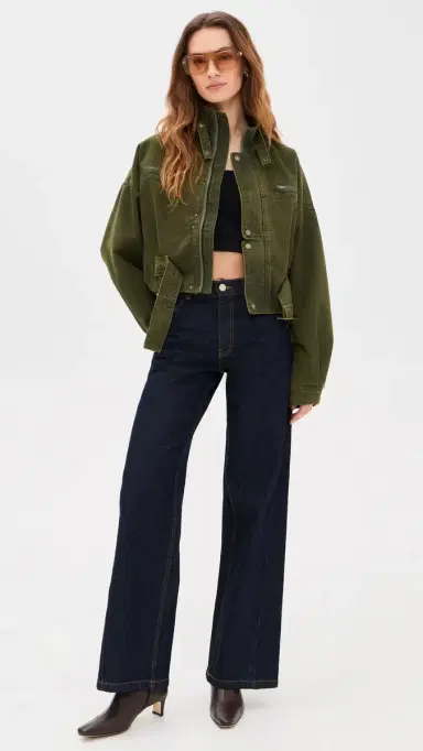 LIONESS Rinata Jacket Khaki | Thumbnail 5 LIONESS Rinata Jacket Khaki | Thumbnail 5
