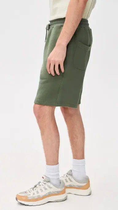 Power Goods Loopback weat Shorts 6 Olive | Thumbnail 4 Power Goods Loopback weat Shorts 6 Olive | Thumbnail 4