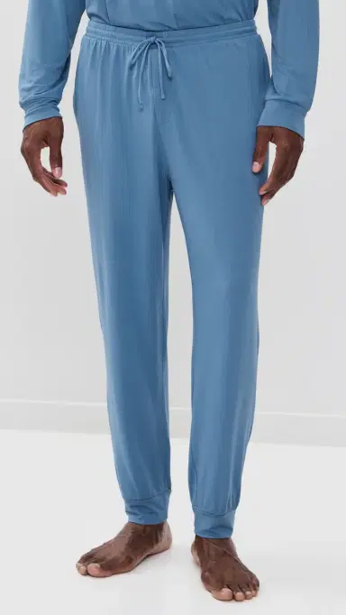Eberjey Henry Long Pajamas et late Blue | Thumbnail 5 Eberjey Henry Long Pajamas et late Blue | Thumbnail 5
