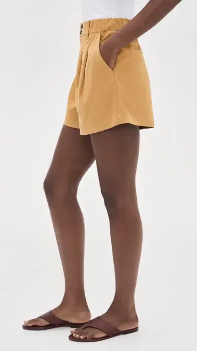 Varley Tansy Woven Shorts Apple Cinnamon | Thumbnail 4 Varley Tansy Woven Shorts Apple Cinnamon | Thumbnail 4