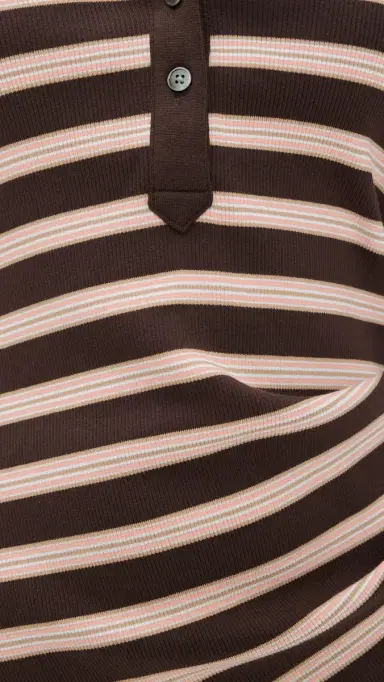 Veronica Beard Jean Lanier Dress Brown Stripe | Thumbnail 6 Veronica Beard Jean Lanier Dress Brown Stripe | Thumbnail 6