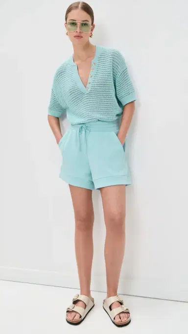 Varley Atrium Shorts Porcelain Blue | Thumbnail 5 Varley Atrium Shorts Porcelain Blue | Thumbnail 5