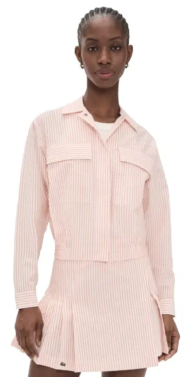 Lacoste Seersucker Light Jacket | Thumbnail 1 Lacoste Seersucker Light Jacket | Thumbnail 1