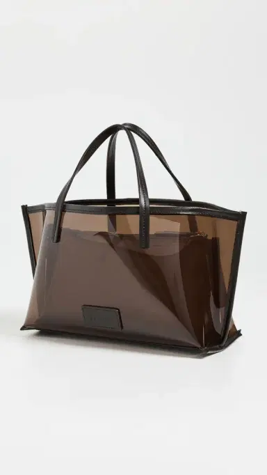 Staud Christos Mini Tote Espresso One Size | Thumbnail 4 Staud Christos Mini Tote Espresso One Size | Thumbnail 4