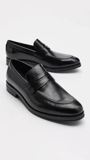 Cole Haan Ledley Grand Penny Loafers Black / Black | Thumbnail 4 Cole Haan Ledley Grand Penny Loafers Black / Black | Thumbnail 4