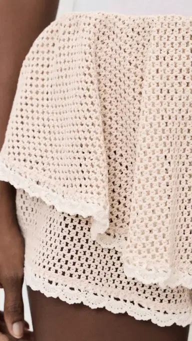 Sea adelyn Crochet Skort Cream | Thumbnail 6 Sea adelyn Crochet Skort Cream | Thumbnail 6