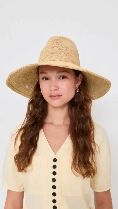 Brixton Helena Straw Sun Hat Natural | Thumbnail 3 Brixton Helena Straw Sun Hat Natural | Thumbnail 3