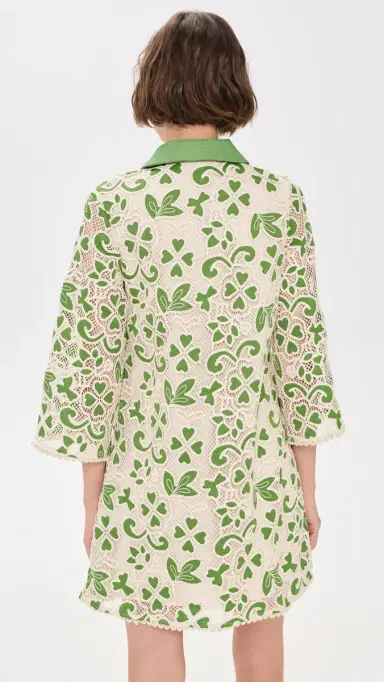 English Factory Embroidered Collar Mini Dress | Thumbnail 3 English Factory Embroidered Collar Mini Dress | Thumbnail 3