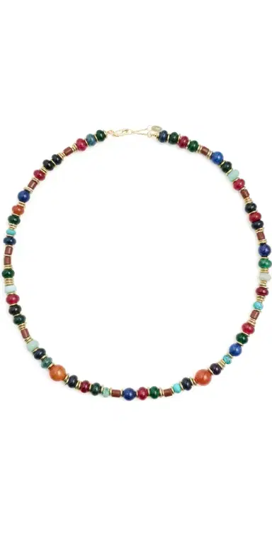 Shashi Gemstone Necklace Multi | Thumbnail 1 Shashi Gemstone Necklace Multi | Thumbnail 1