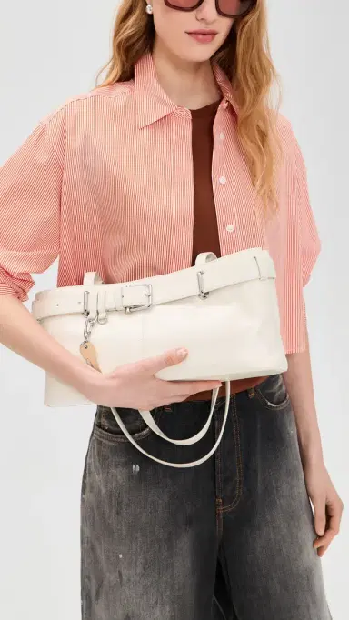 OSOI Shoulder Brocle Bag Stone Cream One Size | Thumbnail 3 OSOI Shoulder Brocle Bag Stone Cream One Size | Thumbnail 3