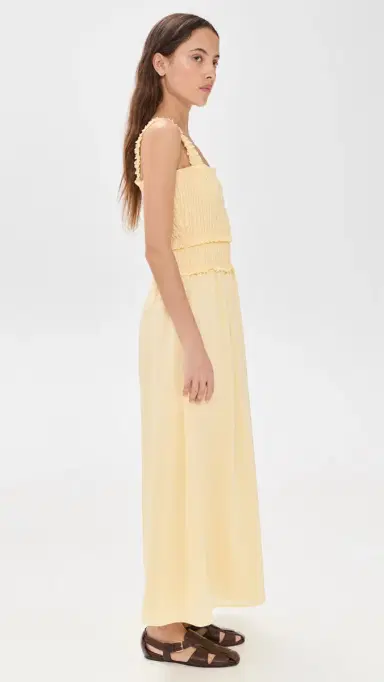 Hill House Home The Azalea Maxi Nap Dress Butter Yellow | Thumbnail 4 Hill House Home The Azalea Maxi Nap Dress Butter Yellow | Thumbnail 4