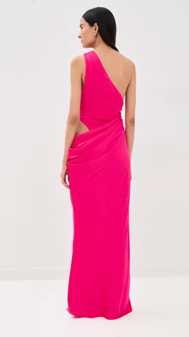 Misha The Isadora Satin Dress | Thumbnail 3 Misha The Isadora Satin Dress | Thumbnail 3