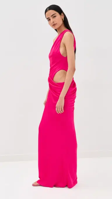 Misha The Isadora Satin Dress | Thumbnail 4 Misha The Isadora Satin Dress | Thumbnail 4