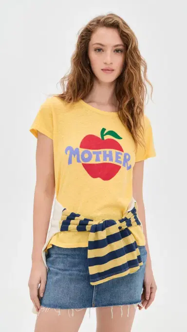 MOTHER The Lil Sinful Tee Mother Apple | Thumbnail 2 MOTHER The Lil Sinful Tee Mother Apple | Thumbnail 2