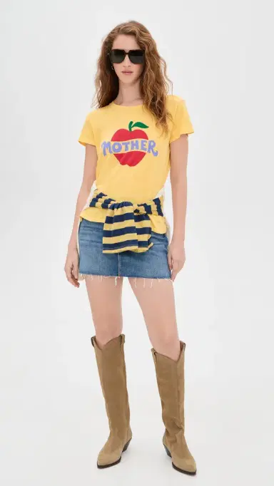 MOTHER The Lil Sinful Tee Mother Apple | Thumbnail 5 MOTHER The Lil Sinful Tee Mother Apple | Thumbnail 5