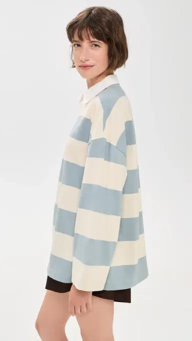 STRUT-THIS Chester Long Sleeve Rugby Shirt Baby Blue | Thumbnail 4 STRUT-THIS Chester Long Sleeve Rugby Shirt Baby Blue | Thumbnail 4