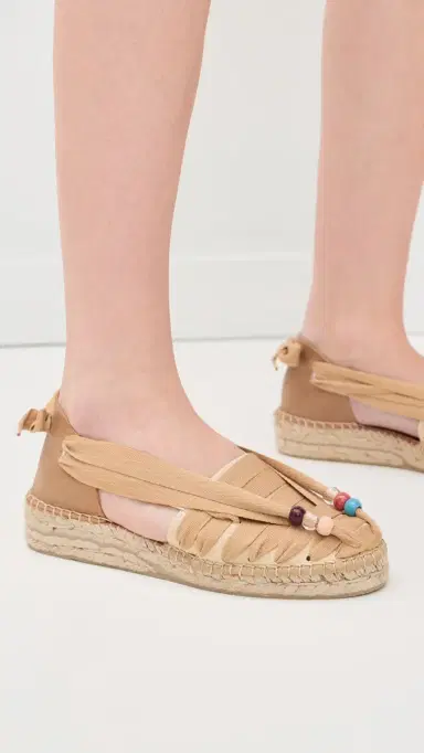 Naguisa Soc Beaded Espadrilles Sand Beads 38 | Thumbnail 5 Naguisa Soc Beaded Espadrilles Sand Beads 38 | Thumbnail 5
