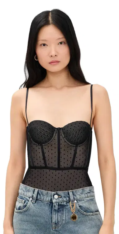 Zimmermann Dot Bodysuit Black | Thumbnail 1 Zimmermann Dot Bodysuit Black | Thumbnail 1