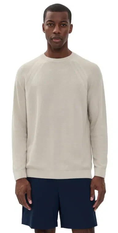 Adidas Golf Ultimate365 Tour Knit Crew Neck Sweater wonder alumina | Thumbnail 1 Adidas Golf Ultimate365 Tour Knit Crew Neck Sweater wonder alumina | Thumbnail 1