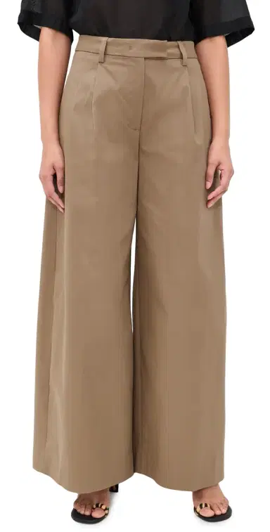 The Latest Deva Gabardina Trousers Cognac | Thumbnail 1 The Latest Deva Gabardina Trousers Cognac | Thumbnail 1