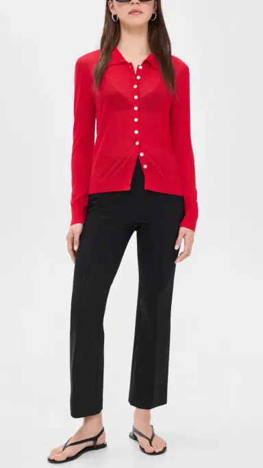 Vince Niki Crop Flare Pants | Thumbnail 5 Vince Niki Crop Flare Pants | Thumbnail 5