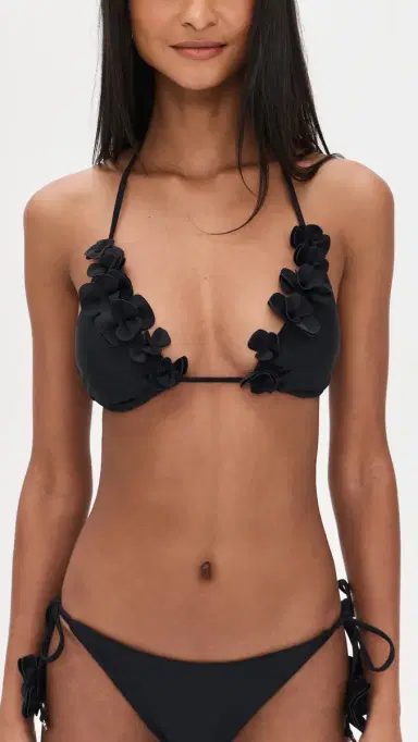 Ramy Brook Floral Nikoleta Bikini Top Black | Thumbnail 2 Ramy Brook Floral Nikoleta Bikini Top Black | Thumbnail 2
