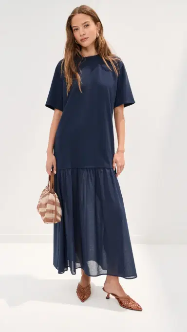 LE BOP Camden Maxi Dress Navy | Thumbnail 5 LE BOP Camden Maxi Dress Navy | Thumbnail 5