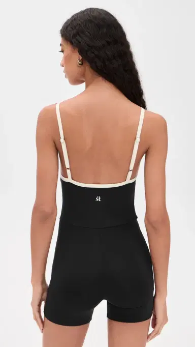 STRUT-THIS The yla Jumpsuit Black/Shell | Thumbnail 4 STRUT-THIS The yla Jumpsuit Black/Shell | Thumbnail 4