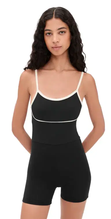STRUT-THIS The yla Jumpsuit Black/Shell | Thumbnail 1 STRUT-THIS The yla Jumpsuit Black/Shell | Thumbnail 1