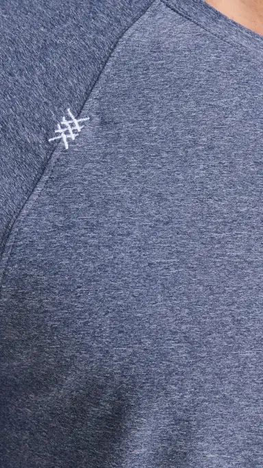 Rhone Reign Long Sleeve Midnight Heather | Thumbnail 6 Rhone Reign Long Sleeve Midnight Heather | Thumbnail 6