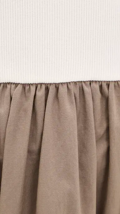 Sold Out NYC The RSVP Dress In Cream and Stone Cream & Stone | Thumbnail 6 Sold Out NYC The RSVP Dress In Cream and Stone Cream & Stone | Thumbnail 6