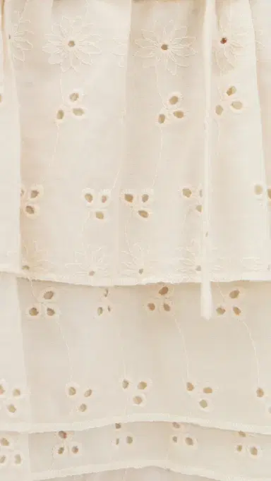 Wayf Sophia Ruffle Skirt Beige | Thumbnail 6 Wayf Sophia Ruffle Skirt Beige | Thumbnail 6