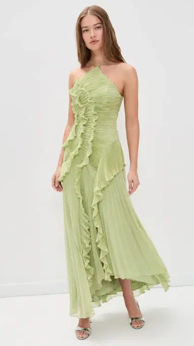 AMUR Lorelie Halter Gown Stem | Thumbnail 2 AMUR Lorelie Halter Gown Stem | Thumbnail 2