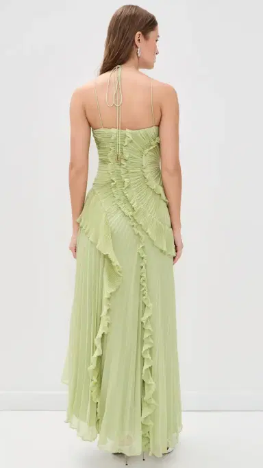 AMUR Lorelie Halter Gown Stem | Thumbnail 3 AMUR Lorelie Halter Gown Stem | Thumbnail 3