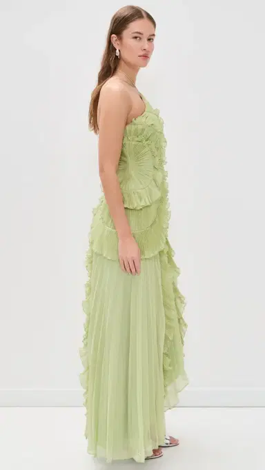 AMUR Lorelie Halter Gown Stem | Thumbnail 4 AMUR Lorelie Halter Gown Stem | Thumbnail 4