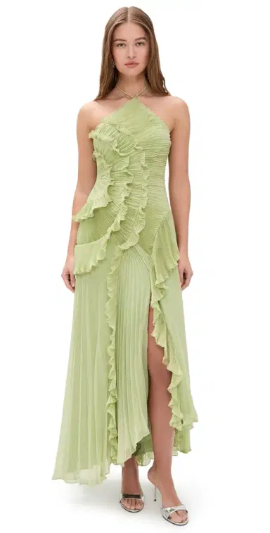AMUR Lorelie Halter Gown Stem | Thumbnail 1 AMUR Lorelie Halter Gown Stem | Thumbnail 1