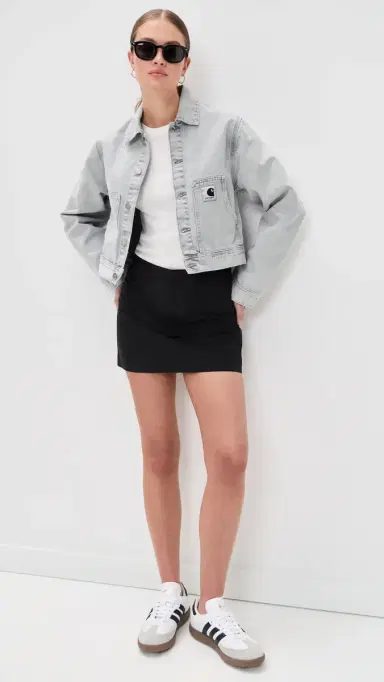 Carhartt WIP Arca Jacket Black Chalk Wash | Thumbnail 5 Carhartt WIP Arca Jacket Black Chalk Wash | Thumbnail 5