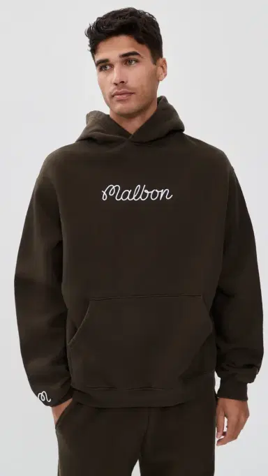 Malbon Fesque Hoodie Brown | Thumbnail 2 Malbon Fesque Hoodie Brown | Thumbnail 2