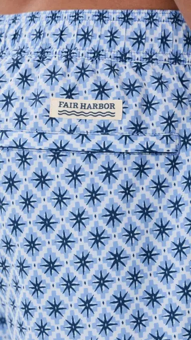Fair Harbor The Anchor Swim Trunks 6 Star Mosaic | Thumbnail 6 Fair Harbor The Anchor Swim Trunks 6 Star Mosaic | Thumbnail 6
